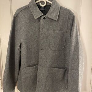 J crew men’s medium overcoat